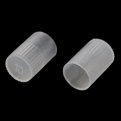 Harfington Uxcell 40Pcs 10mm Inner Dia PE Plastic End Cap Bolt Thread Protector Tube Cover