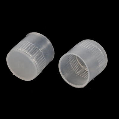 Harfington Uxcell 60Pcs 14mm Inner Dia PE Plastic End Cap Bolt Thread Protector Tube Cover