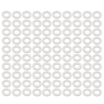 Harfington Uxcell 6mmx12mmx1mm Motorcycle Hardware Drain Plug Crush Aluminum Washer Seals 100pcs