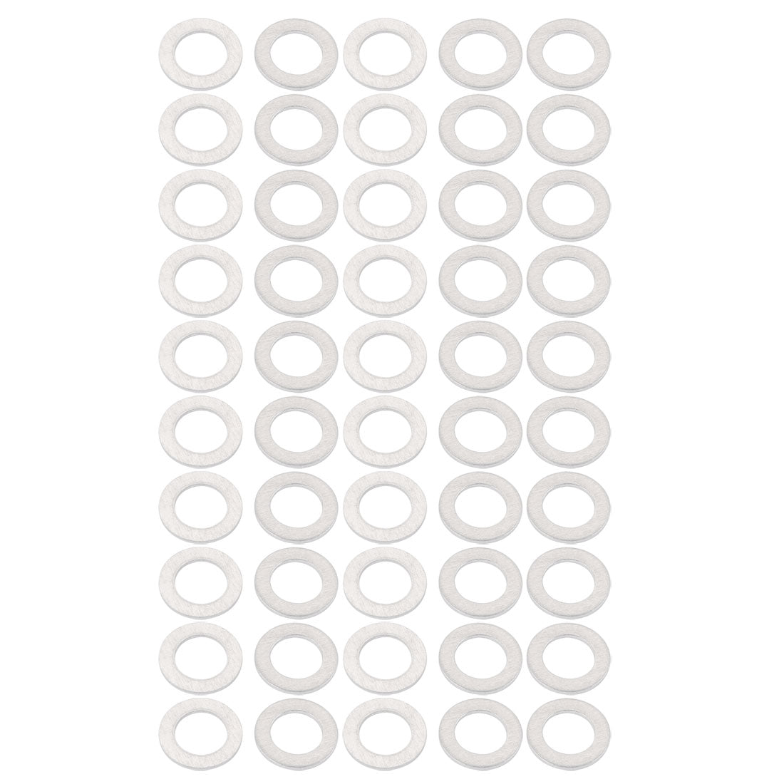 uxcell Uxcell 10mmx16mmx1mm Motorcycle Hardware Drain Plug Crush Aluminum Washer Seals 50pcs