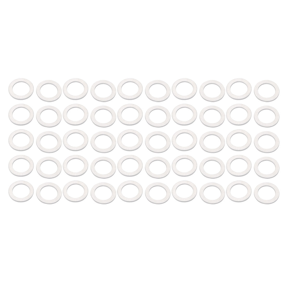 uxcell Uxcell 12mmx18mmx1.2mm Motorcycle Hardware Drain Plug Crush Aluminum Washer Seal 50pcs