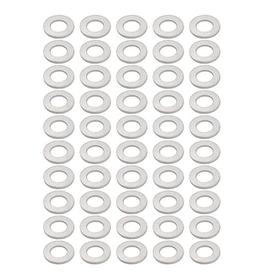 Harfington Uxcell 50Pcs 12mmx22mmx2mm Aluminum Motorcycle Hardware Drain Plug Washer