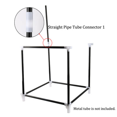 Harfington Uxcell Shoe Rack Connector Parts Set, 16mm Inner Diameter for Repair Wardrobe 16 Pcs