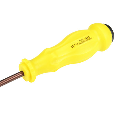 Harfington Uxcell Magnetic T25 Torx Screwdriver with 3 Inch S2 Steel Shaft