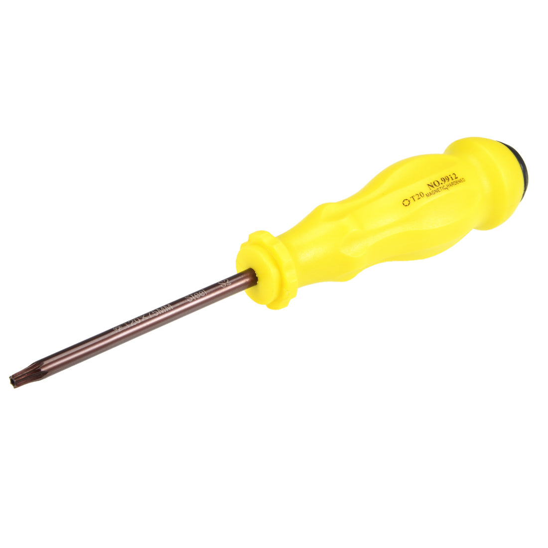 uxcell Uxcell Magnetic T20 Torx Screwdriver with 3 Inch S2 Steel Shaft