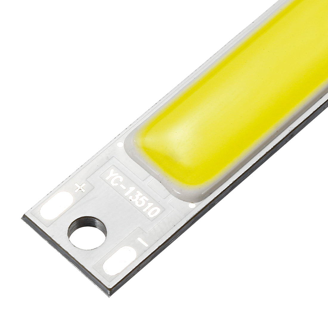 uxcell Uxcell 300mA 6W COB LED Strip Light Lamp Chip Pure White High Power 115mmx8mm Luminous Surface