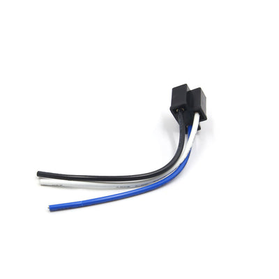 Harfington Uxcell H4 Bulb 3 Wire Car Vehicle Headlamp Fog Light Wired Harness Socket Connector