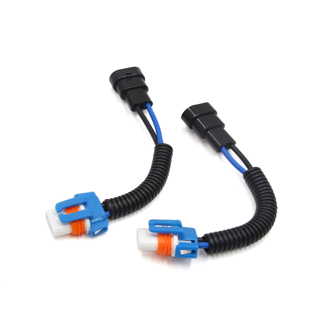 uxcell Uxcell 2pcs 9005 Car Headlamp Fog Light Male Female Wired Harness Socket Connector