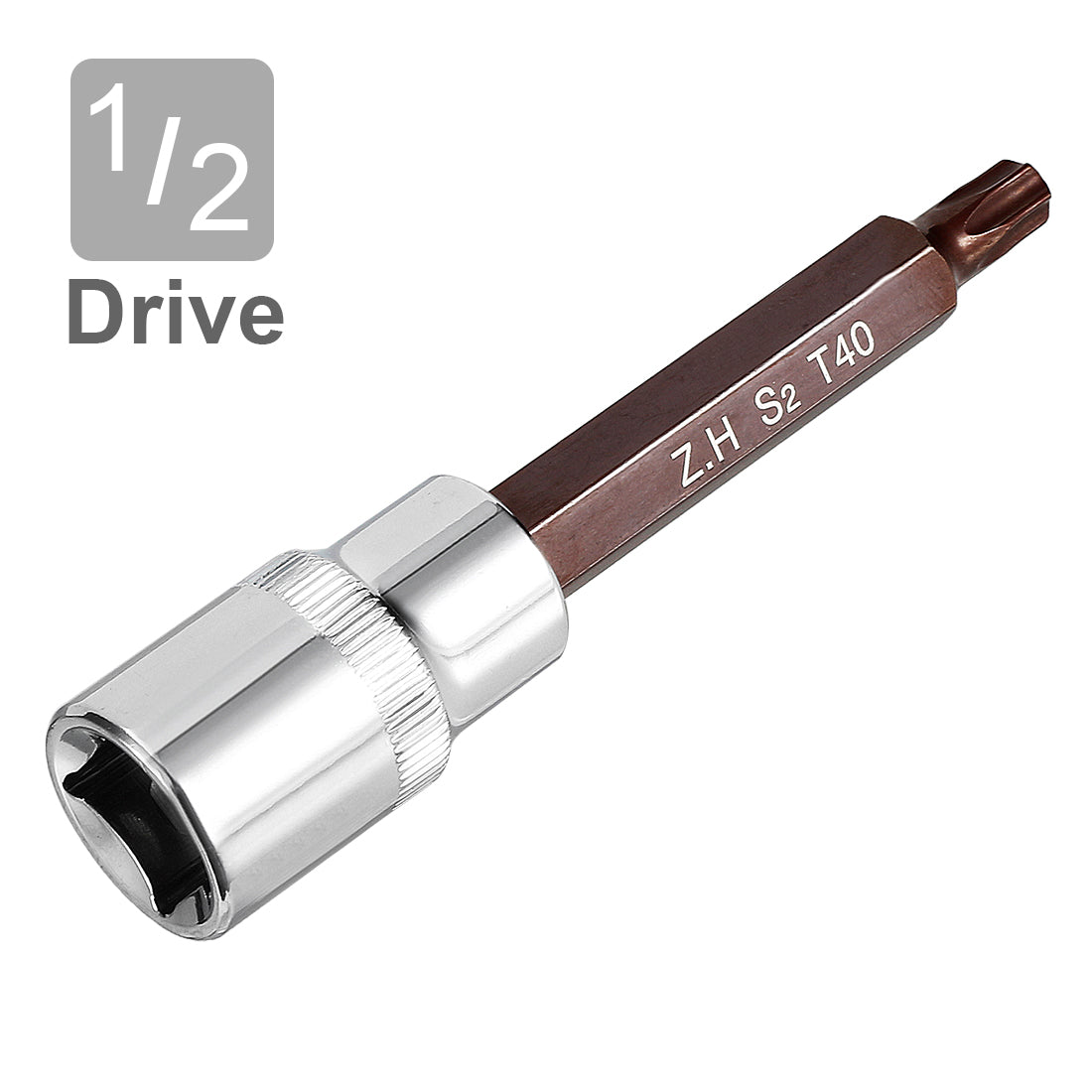 uxcell Uxcell Drive x Torx Bit Socket, S2 Steel Bits, CR-V Sockets (For Hand Use Only)