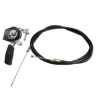 Harfington Uxcell 1.2 Meters Steel Wire Generator Gasoline Accessory Throttle Cable w Switch