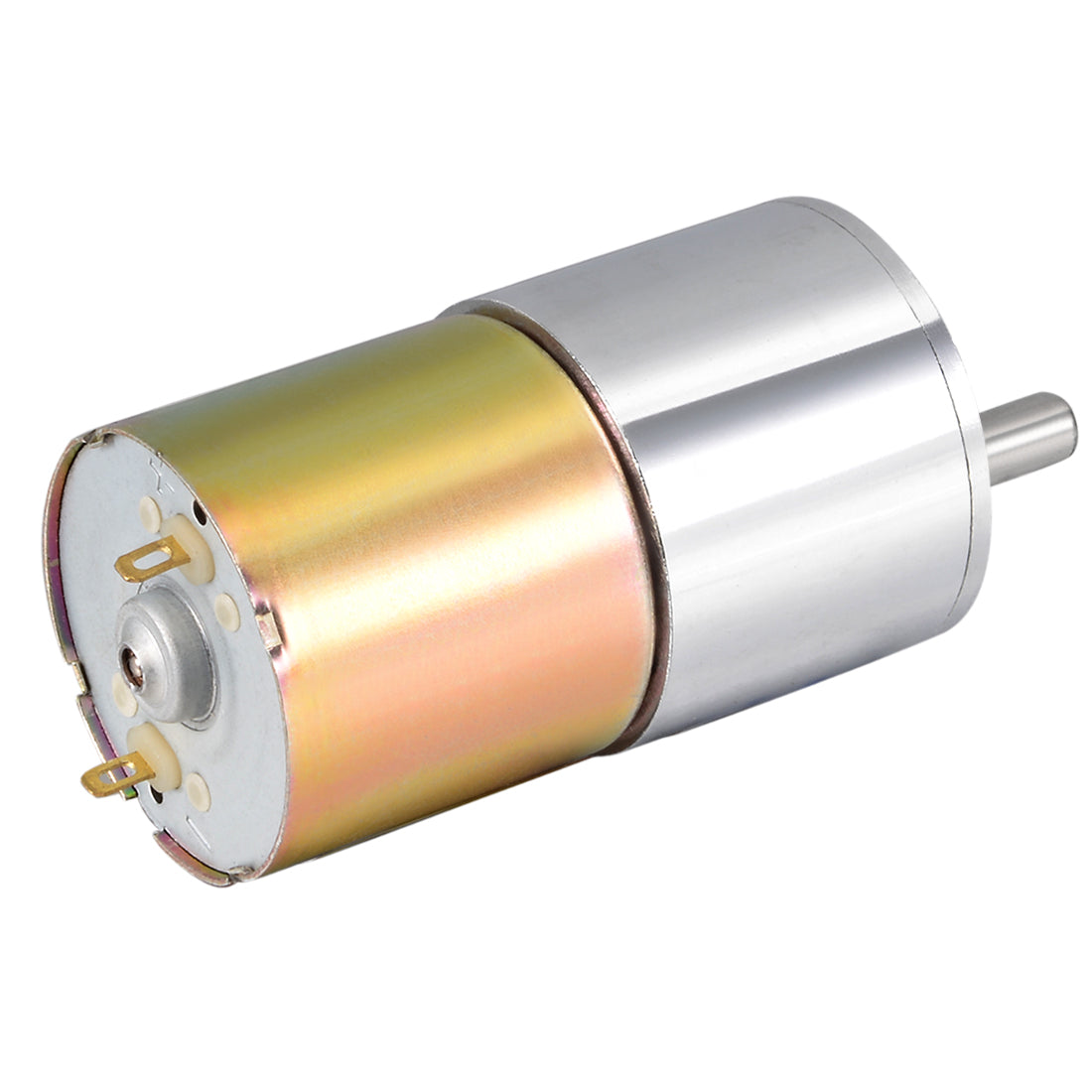 uxcell Uxcell 12V DC 5 RPM Gear Motor High Torque Electric Reduction Gearbox Eccentric Output Shaft