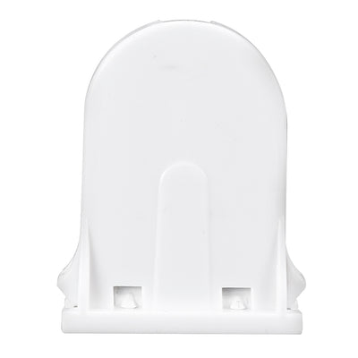 Harfington Uxcell 2 Pcs 2A T8 Socket G13 Base Fluorescent Lamp Holder Light Accessory White