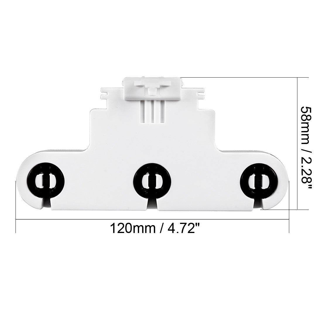 uxcell Uxcell 5Stk Leuchtstofflampe Halter Adapter 2A T8 Triple Light Socket G13 Sockel de