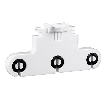 Harfington Uxcell 5Stk Leuchtstofflampe Halter Adapter 2A T8 Triple Light Socket G13 Sockel de