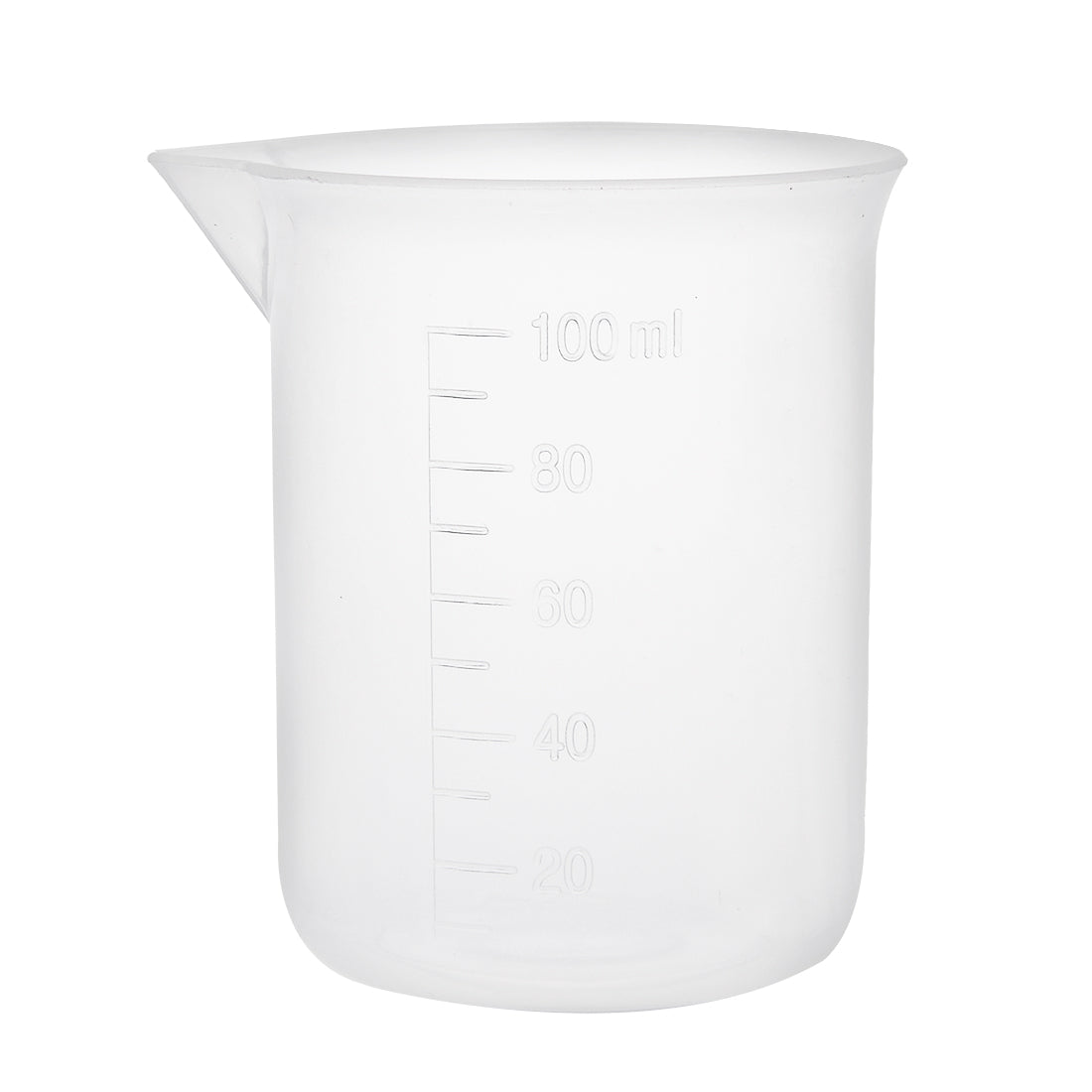 uxcell Uxcell 3 Stk. Becherglas Labor PP Kunststoff 100ml Graduiert Messbecher Becher DE de