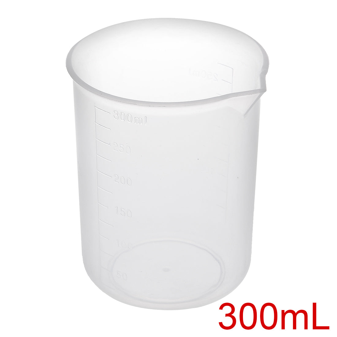 uxcell Uxcell 2pcs Measuring Cup Labs PP Graduated Beakers 250ml