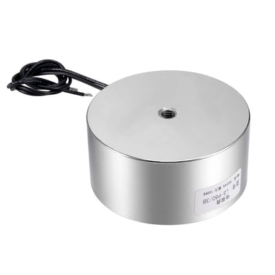 Harfington Uxcell 80x 38mm 24 V 0,59 A 14.16W 1000N Saugnapf Magnetheber Halten Elektromagnet DE