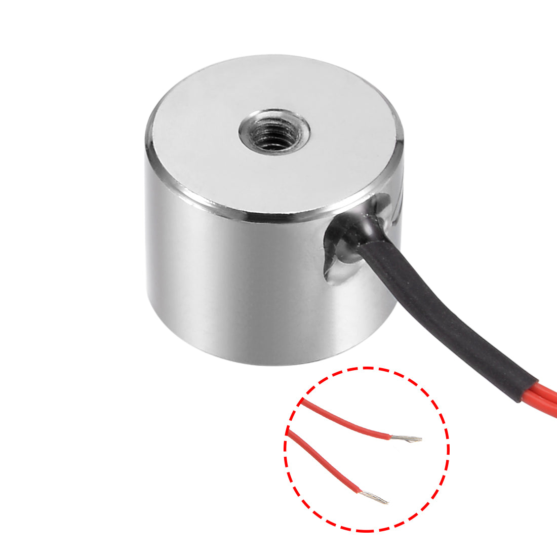 uxcell Uxcell 20mm x 15mm DC12V 0.25A 3W 25N Saugnapf Magnetheber Halten Elektromagnet DE