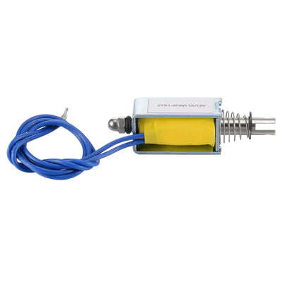 Harfington Uxcell ZYE1(TAU)-0530Z DC 12V Push Pull Type Open Frame Solenoid Electromagnet