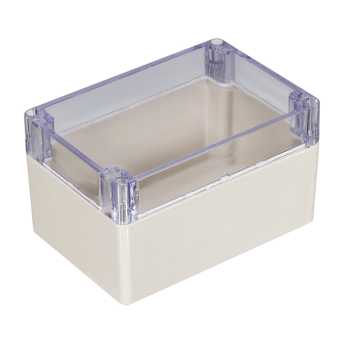 uxcell Uxcell 160*110*90mm Electronic ABS Plastic DIY Junction Box Enclosure Case Clear