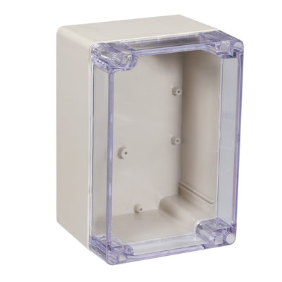 Harfington Uxcell 160*110*90mm Electronic ABS Plastic DIY Junction Box Enclosure Case Clear