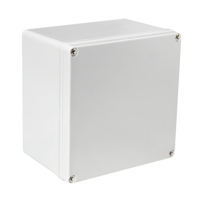 Harfington Uxcell 200*200*130mm IP67 Electronic ABS Plastic DIY Junction Box Enclosure Case Gray