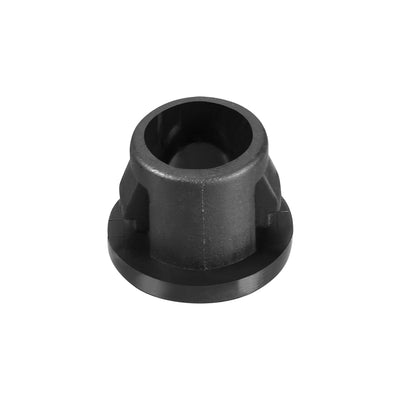 Harfington Uxcell 50pcs 8mm Mounted Snap in Cable Hose Bushing Grommet Protector Black