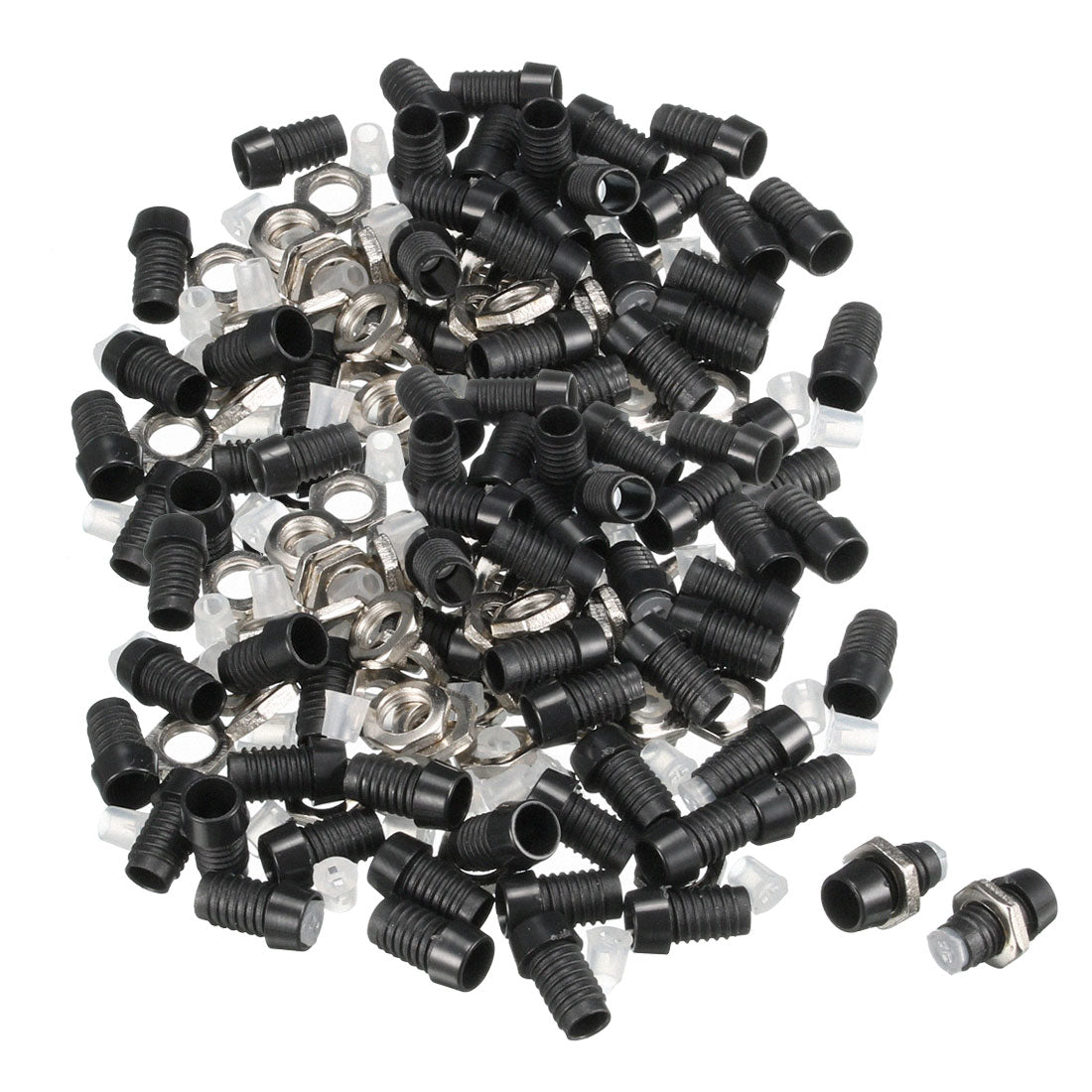 uxcell Uxcell 150pcs 3mm Lampenfuß Lampe Steckdose für Licht Emittieren Diode Leuchte DE de