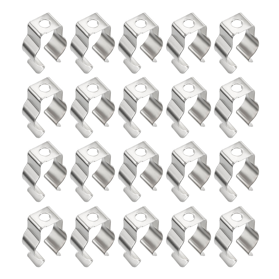 uxcell Uxcell 20 Pcs T5 Fluorescent Tube Lamp Bracket Clips Socket Lampholder