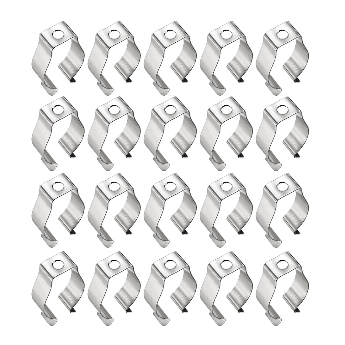 uxcell Uxcell 20 Packs T8 Fluorescent Tube Lamp Bracket Clips Socket Lampholder