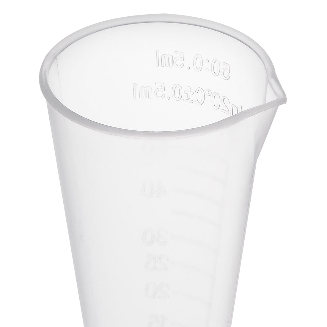 uxcell Uxcell Transparent Measuring Cup Lab PP Graduated Beaker 50ml