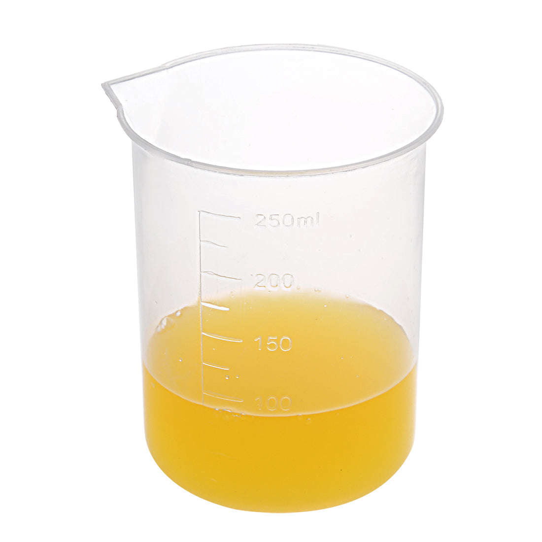 uxcell Uxcell 2pcs Transparent Measuring Cup Lab PP Graduated Beaker 300ml