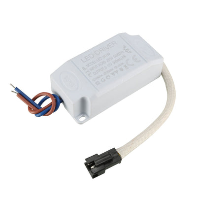 Harfington Uxcell 1-3W Constant Current 300mA LED Driver AC 85-265V Output 3-12V External Power Supply LED Ceiling Lamp Transformer for Double-colored Light