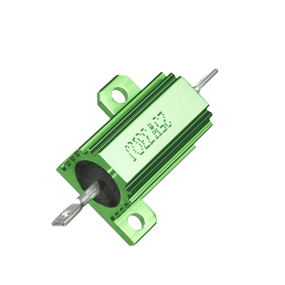 uxcell Uxcell 25W 33 Ohm 5% Aluminum Housing Resistor Screw  Chassis Mounted Aluminum Case Wirewound Resistor Load Resistors Green 1 pcs