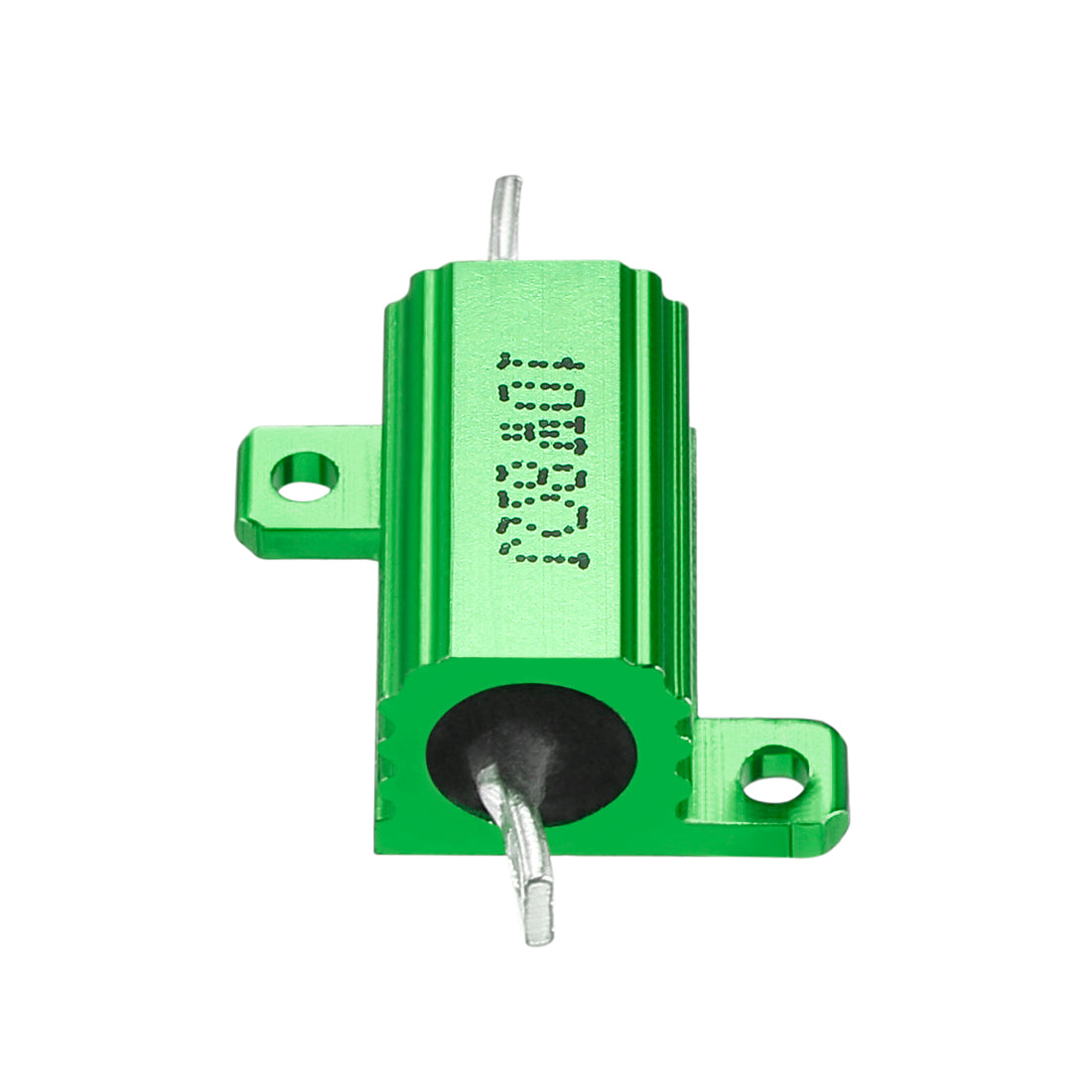 uxcell Uxcell Aluminum Case Resistor 10W 8 Ohm Green Wirewound for LED Converter with Rod Post 10W8R