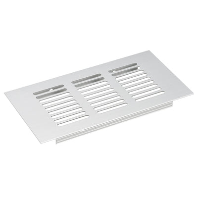 Harfington Uxcell 150mmx80mm, Ventilation Grille, Aluminum Alloy Air Vent Louvered Grill Cover 2pcs