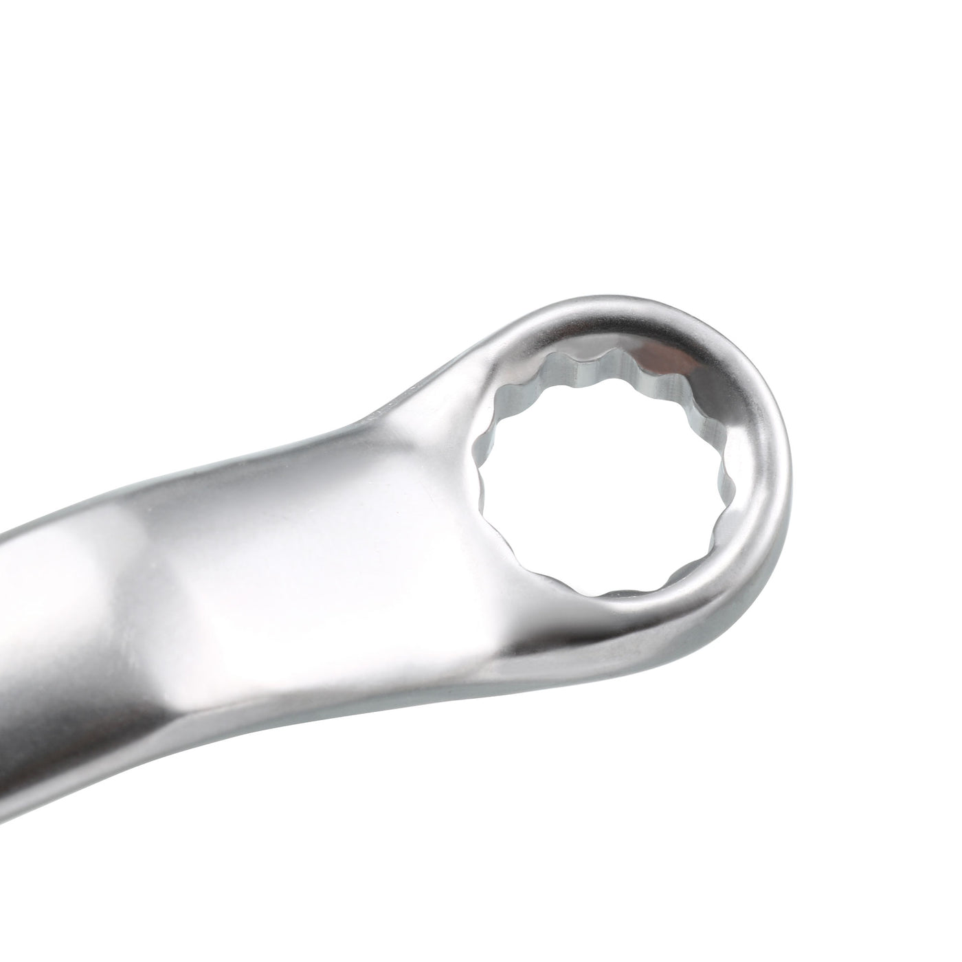 uxcell Uxcell Metric 12 Point Offset Double Box End Wrench Chrome Plated, Cr-V