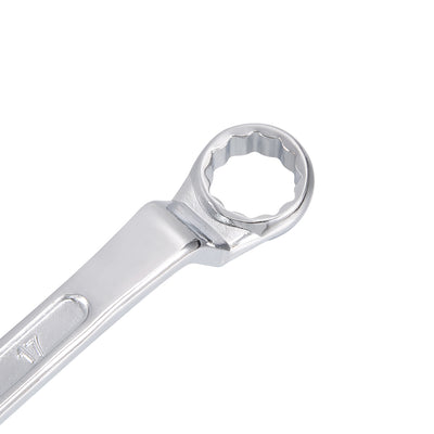 Harfington Uxcell Metric 12 Point Offset Double Box End Wrench Chrome Plated, Cr-V