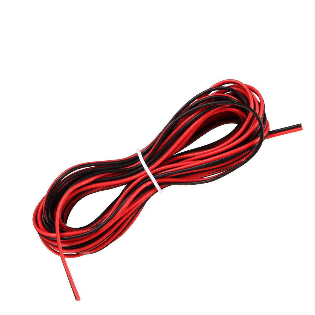 uxcell Uxcell Red Black Wire 2pin Extension Cable Cord 26 AWG Parallel Wire Tin Plated Copper 5M Length for LED Strip Light