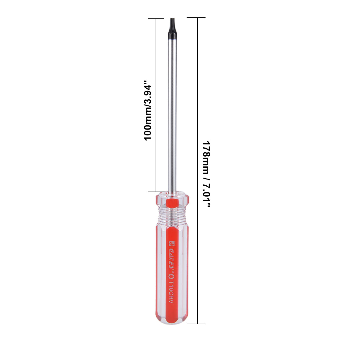 uxcell Uxcell Torx Screwdriver, Security Magnetic Star Screw Driver with CR-V Shaft