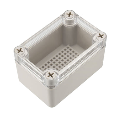 Harfington Uxcell 65 x 95 x 55mm Electronic ABS Plastic DIY Junction Box Enclosure Case w Clear Cover