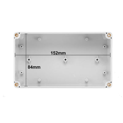 Harfington Uxcell 158 x 90 x 60mm Electronic ABS Plastic DIY Junction Box Enclosure Case Grey IP66