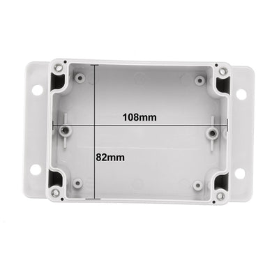 Harfington Uxcell 115 x 90 x 55mm Electronic ABS Plastic DIY Junction Box Enclosure Case w Clear Cover