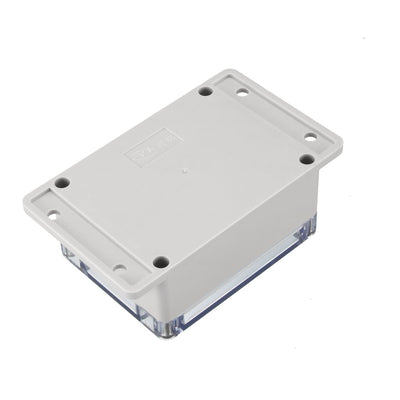 Harfington Uxcell 115 x 90 x 55mm Electronic ABS Plastic DIY Junction Box Enclosure Case w Clear Cover