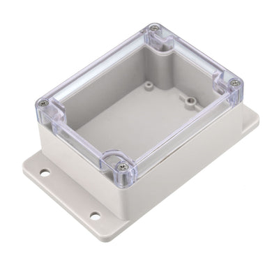 Harfington Uxcell 115 x 90 x 55mm Electronic ABS Plastic DIY Junction Box Enclosure Case w Clear Cover