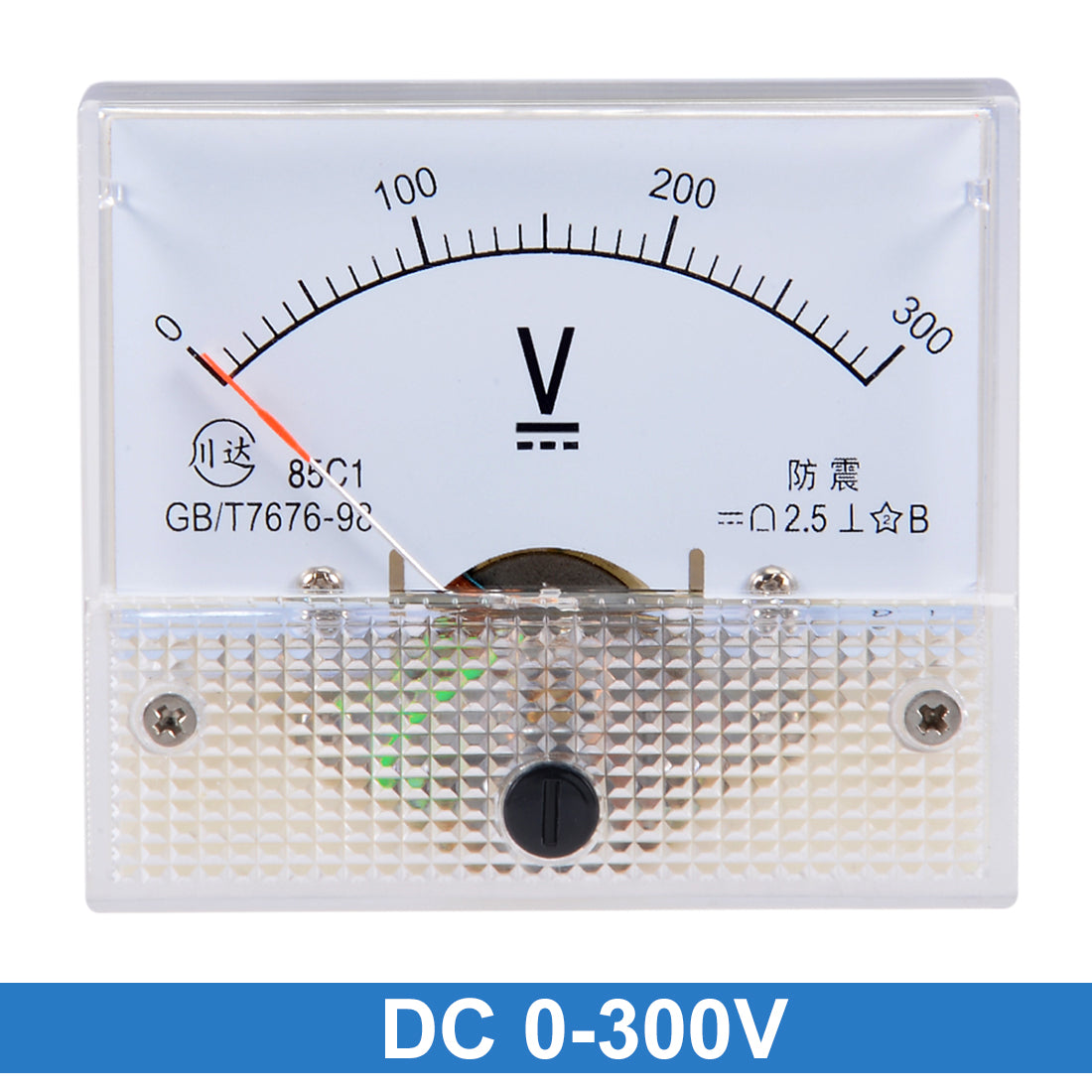 uxcell Uxcell DC 0-300V Analoganzeige Voltmeter Spannung Messgerät 85C1 2,5% Fehlergrenze