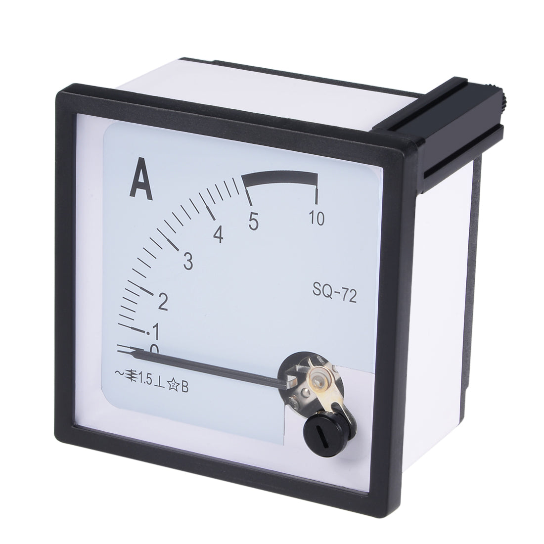 uxcell Uxcell AC 0-5A Analog Panel Ammeter Gauge Ampere Current Meter SQ-72 1.5 Error Margin