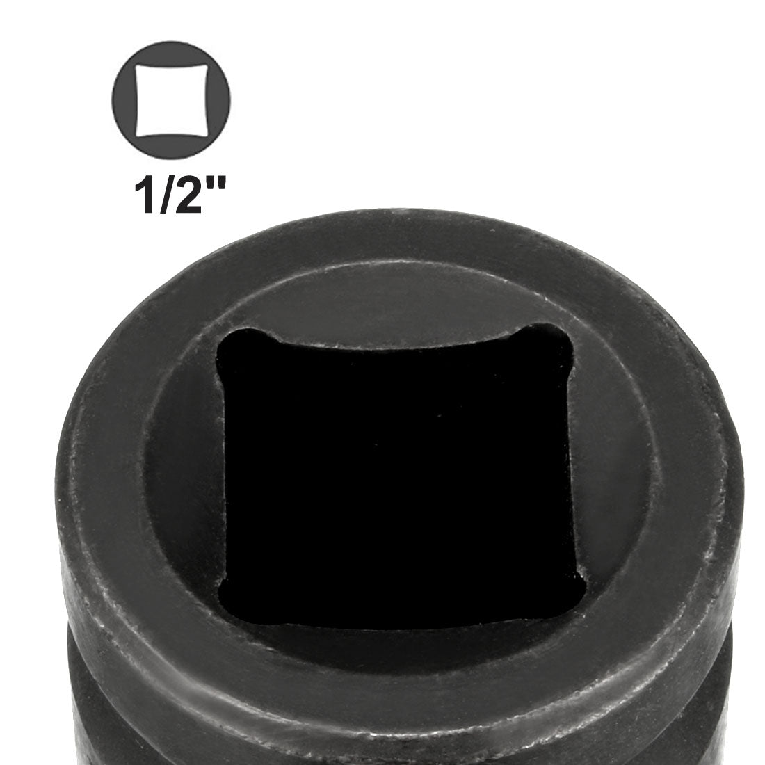 uxcell Uxcell 1/2 Inch Drive (F) x 3/8 Inch (M) Impact Socket Reducer for Ratchet Wrenches, Female to Male, Cr-Mo