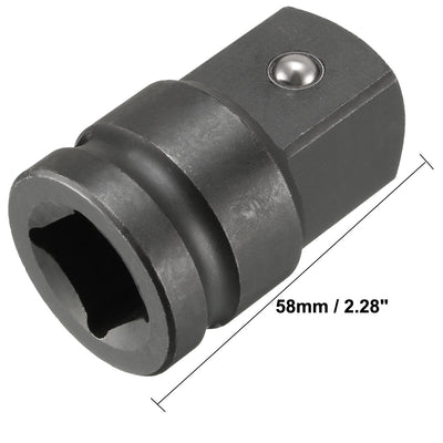 Harfington Uxcell 2Stk. 3/4 Zoll (F) bis 1 Zoll(M) Luft Impact Sockel Adapter Verlängerungsstange de