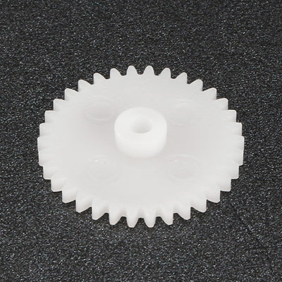 Harfington Uxcell 20Pcs 382A Plastic Gear Accessories with 38 Teeth for DIY Car Robot Motor